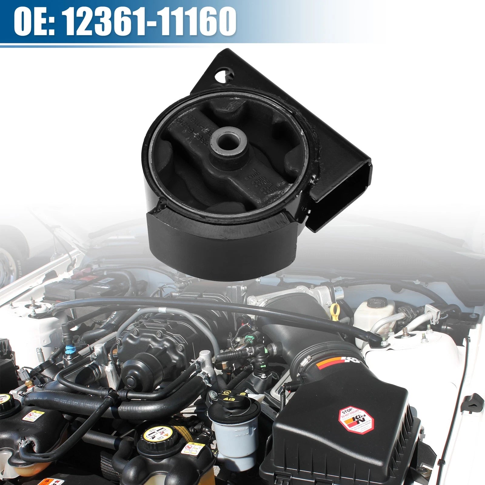 Front Engine Motor Transmission Mount Replacement for Toyota Corolla (1998–2002)