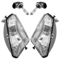 Caltric Headlight Bulb Replacement Set for Polaris Trail Boss 330 (2010–2013)
