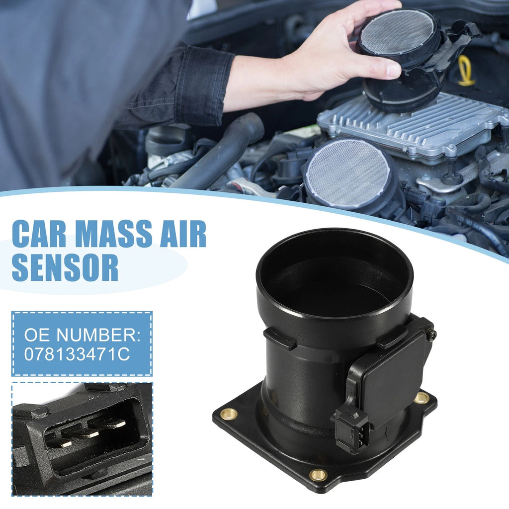 Mass Air Flow Sensor MAF for Audi A4 (2005–2015) Replacement