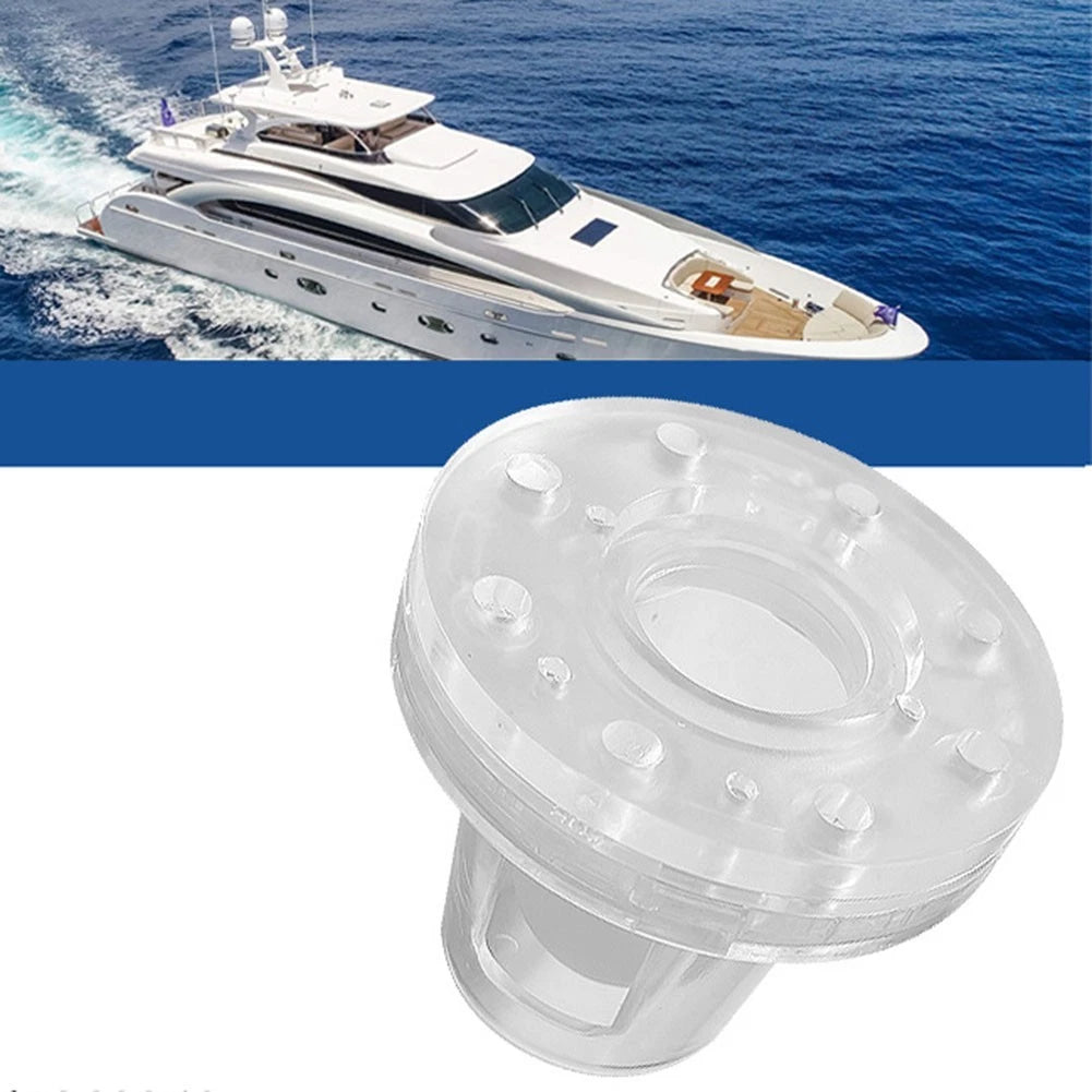 Self Bailing Ball Scupper Valve for Boat Drain Stopper (Fits 34-112 Inch)