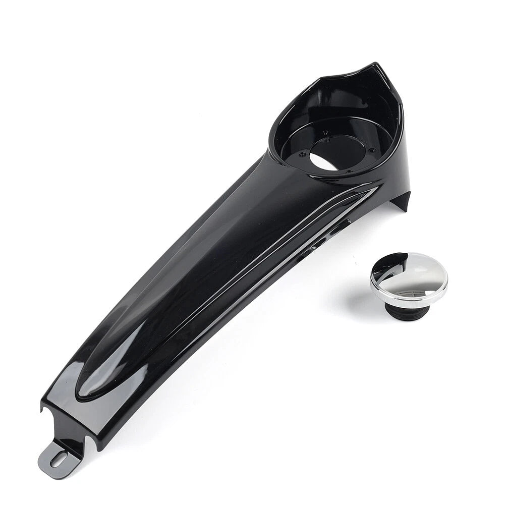 Stretched Dash Panel + Gas Tank Cap Cover for Harley Electra Street Glide (1986–2007)