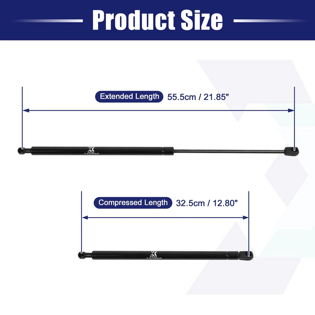 2pcs Rear Trunk Gas Struts Lift Supports for Hyundai Santa (2000–2004)