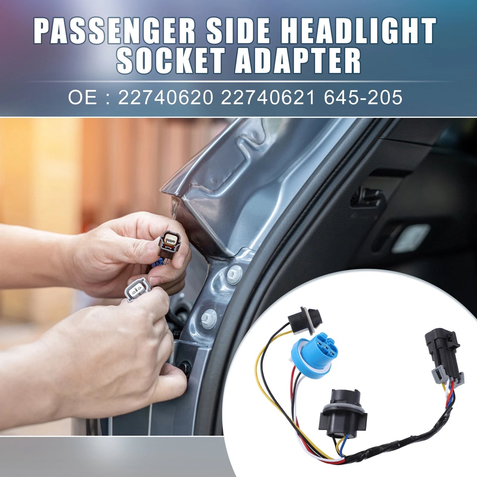 Headlight Socket Adapter Passenger Side for Chevy Cobalt (2005–2009)