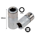 Hex Shank Converter for Screwdriver Holder Square Drive (Universal)