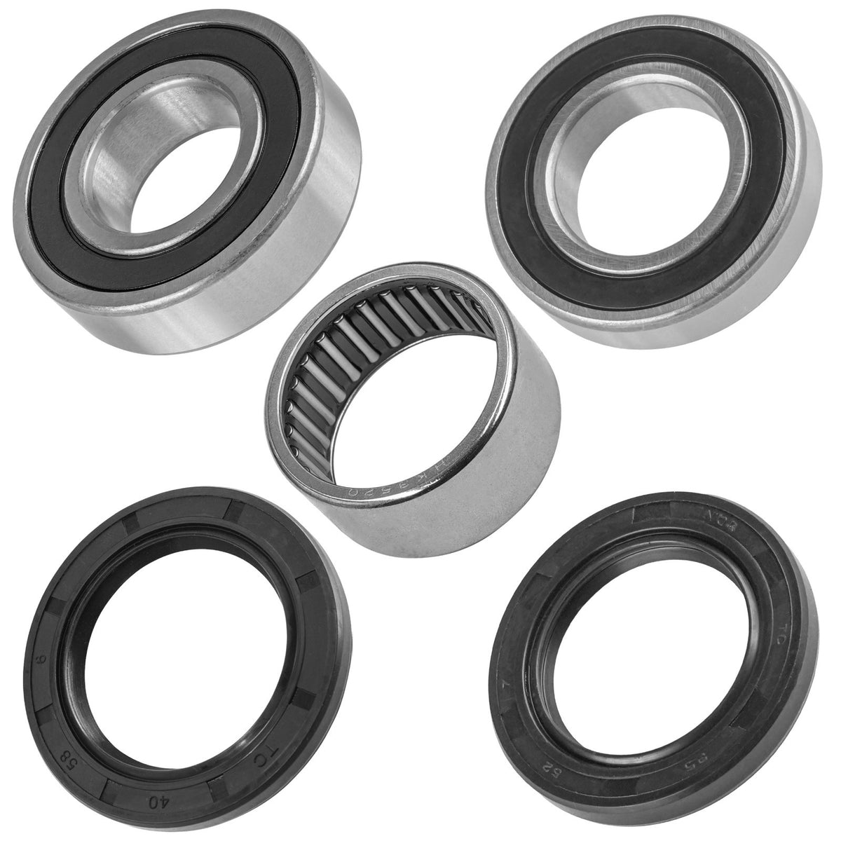 Rear Wheel Ball Bearings Seals Kit for Yamaha R1 YZF-R1 (2000–2001)