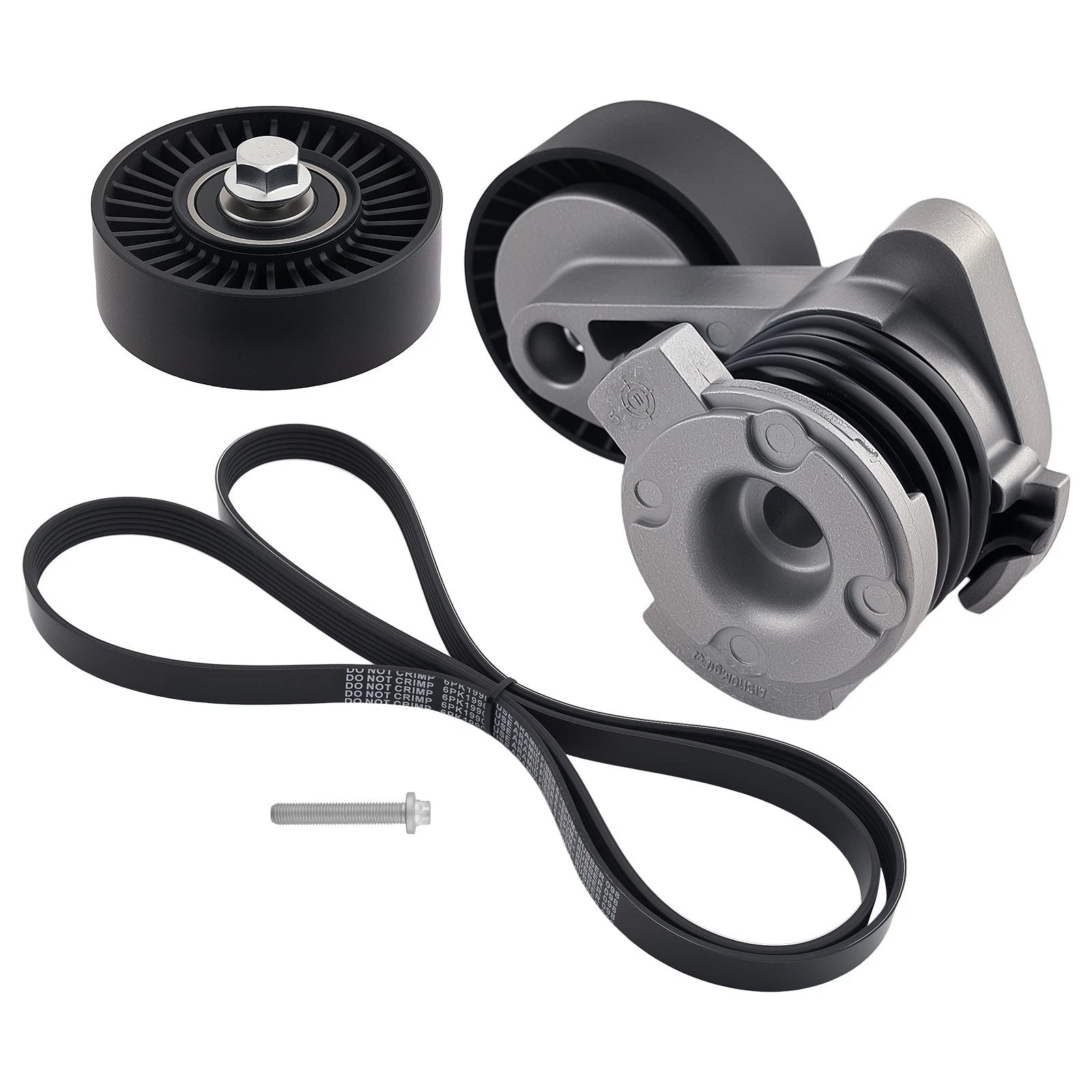 Serpentine Drive Belt Tensioner Kit for BMW E60 E91 E92 E90 (2007–2013) 11287628650