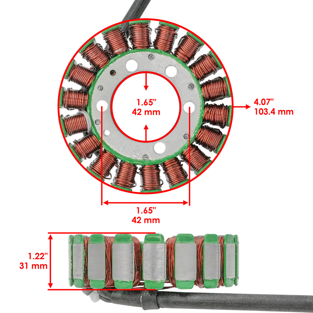 Stator Replacement for Yamaha RS Rage RSG90 (2005–2007) RS Rage GT (2007)