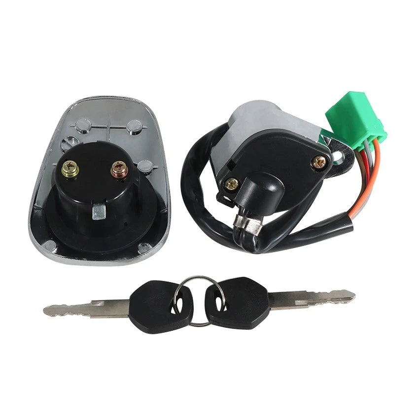 Ignition Key Switch & Fuel Gas Cap Set for Suzuki VS700 Intruder (1986–1987)