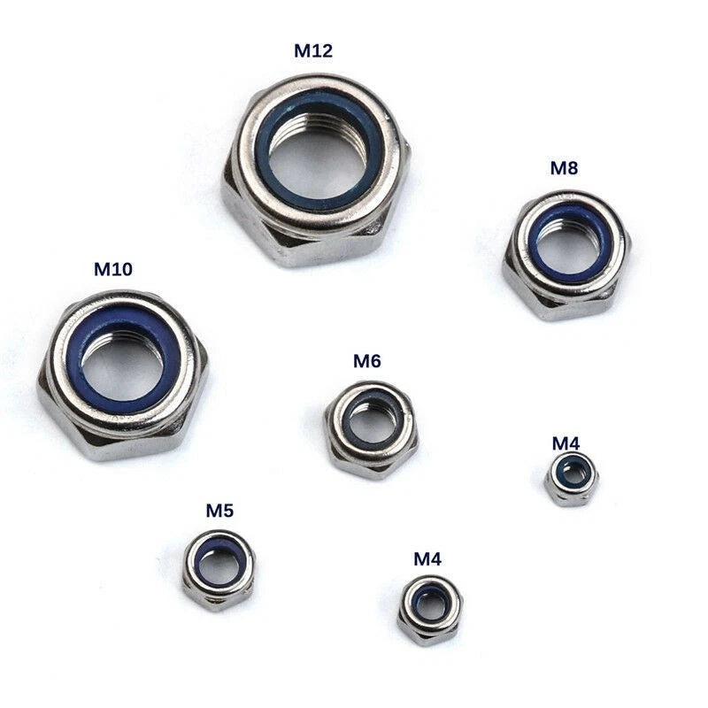 170Pcs Lock Nuts Equipment Set for Industrial Use