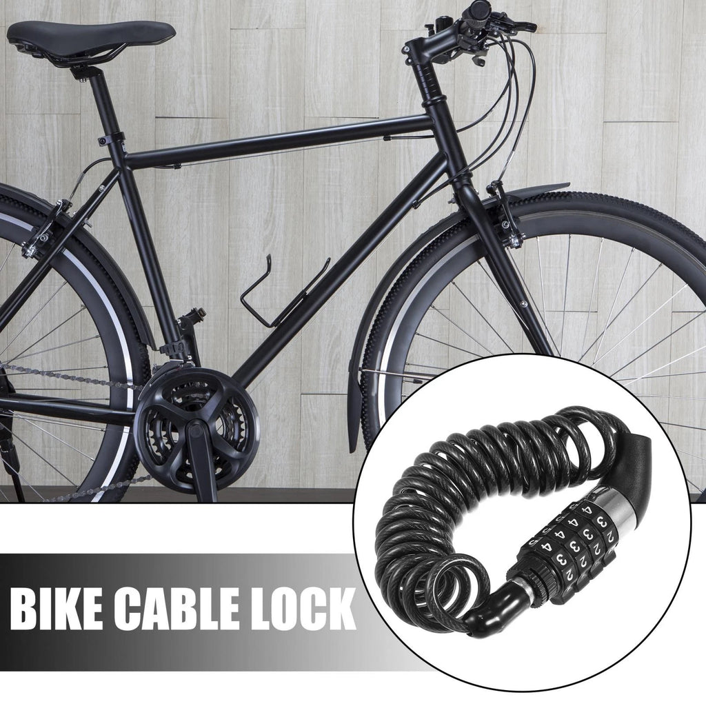 Bike Cable Helmet Lock for 4 Digit Resettable Combination Honda (2010–2020)
