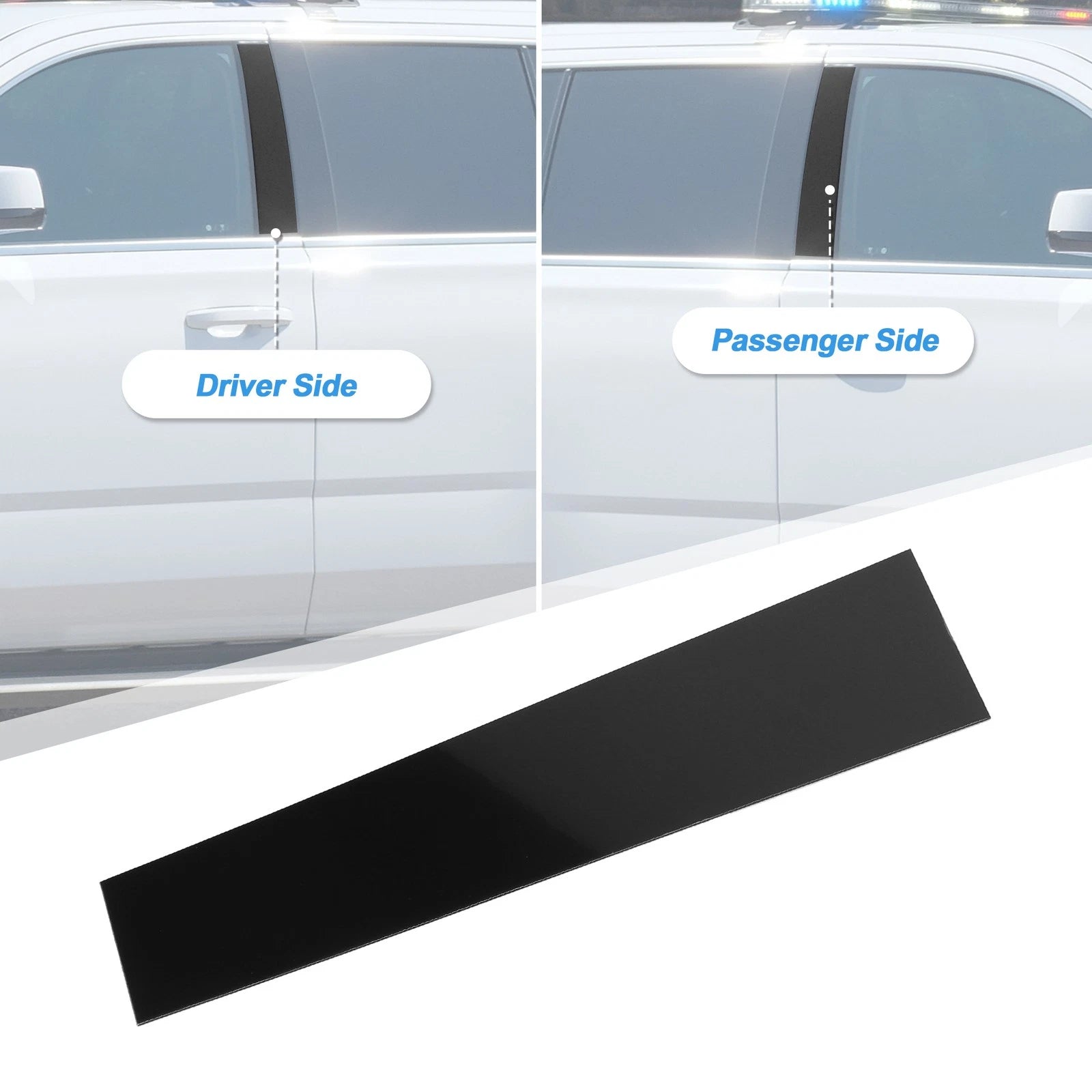 6Pc Windshield Pillar Trim Exterior Garnish for VW Jetta (2006–2010)
