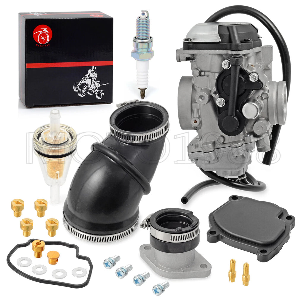 Carburetor + Intake Manifold Boot for Yamaha Wolverine 350 (1996–2005)
