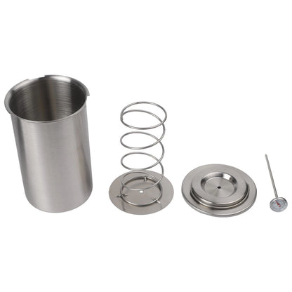 Meat Press and Thermometer for Deli Meats