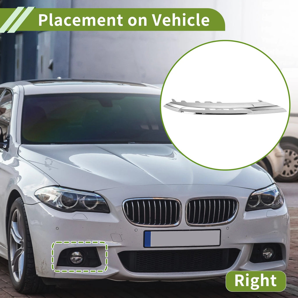 1pc Front Right Fog Light Grill Replacement for Mercedes-Benz E-Class (2010–2016)
