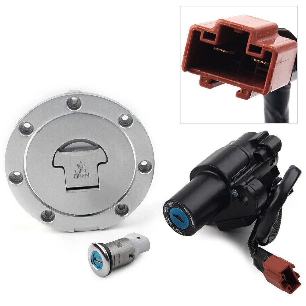 Ignition Switch Fuel Gas Cap Seat Lock Key for Honda CBR1000RR CBR600RR (2007–2014)