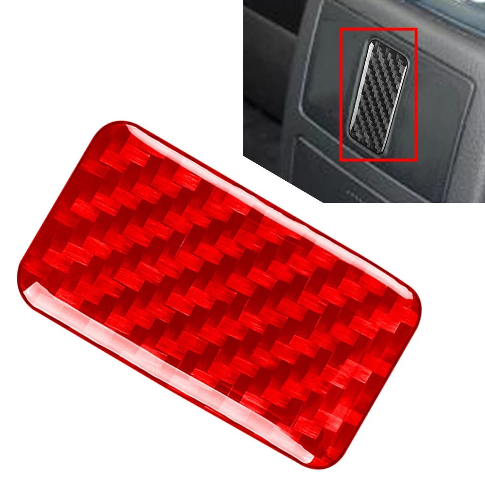 Interior Rear Console Insert Cover Trim for Volkswagen Passat B5 (2001–2005) Red