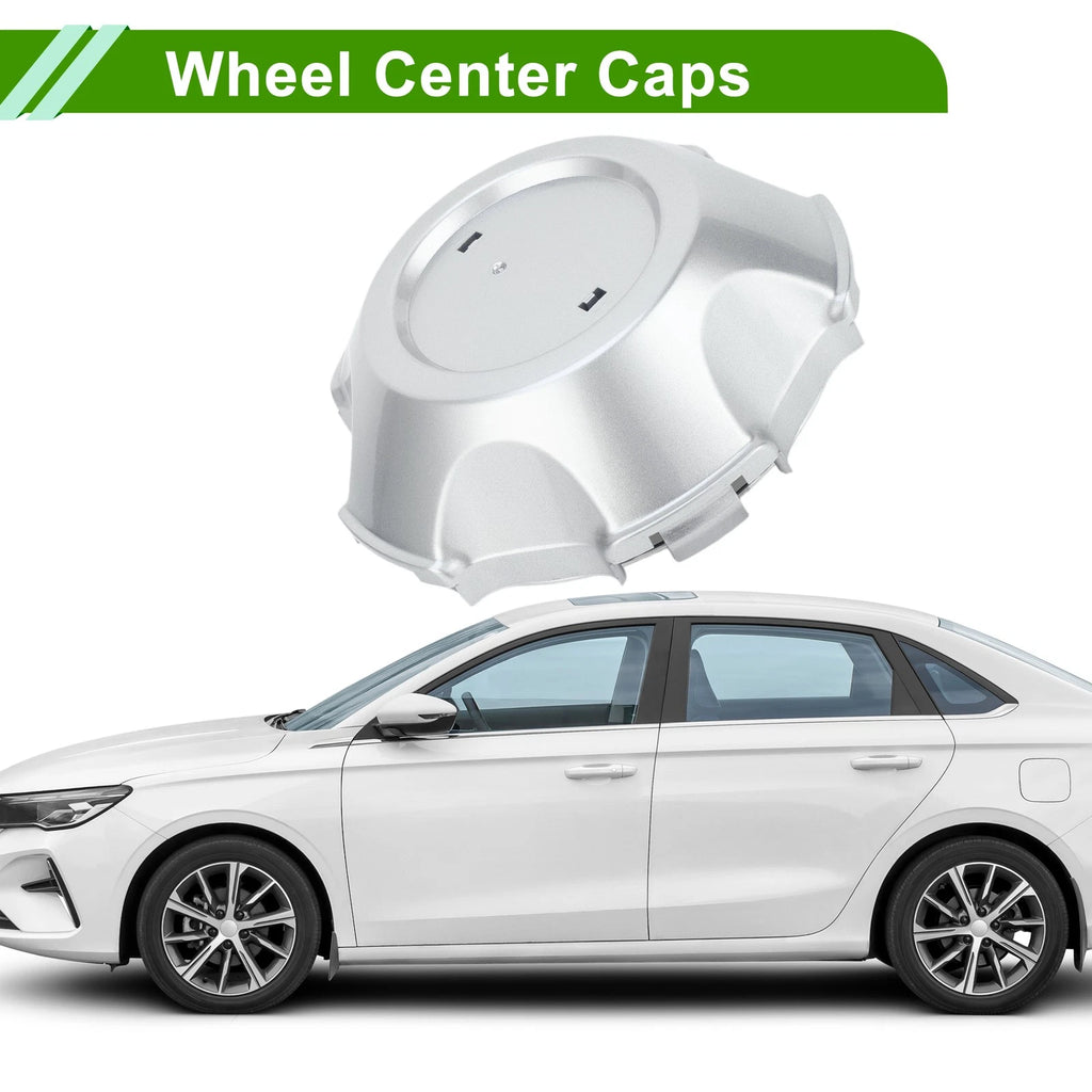 Wheel Center Caps Replacement for Lexus LX470 (2005–2007) Silver 1 Pair