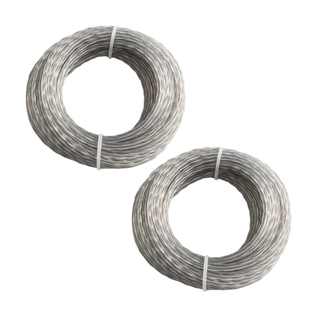 2X Nylon Mowing Line 15M Rolls for Effective Control