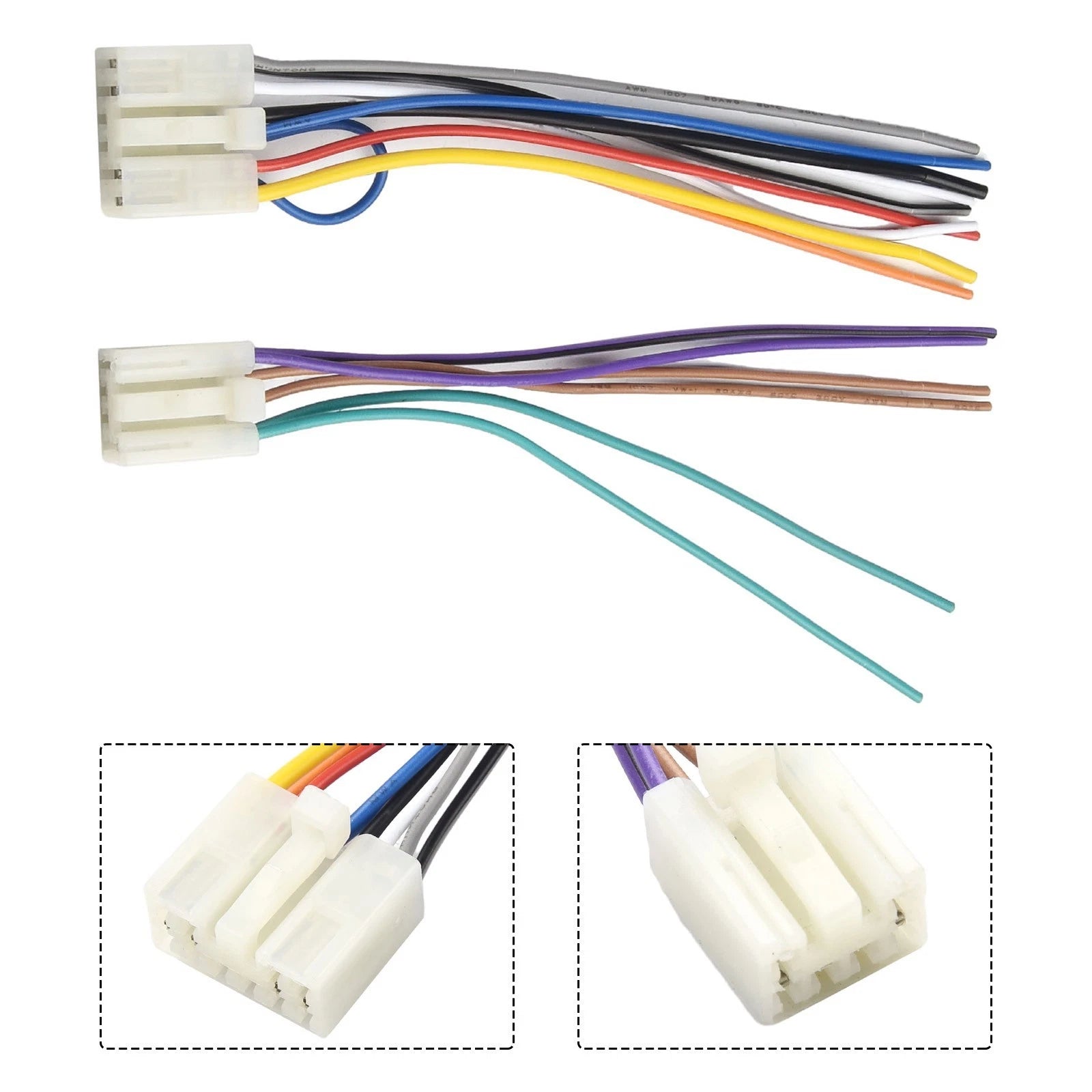 Car Wire Harness Cable Adapter for Toyota (Aftermarket System)