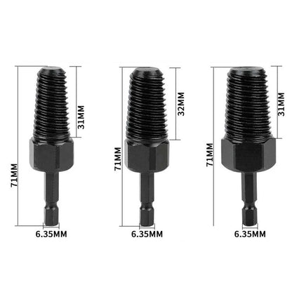 3pcs Hex Shank Removers for Broken Screws (Plumbing Applications)