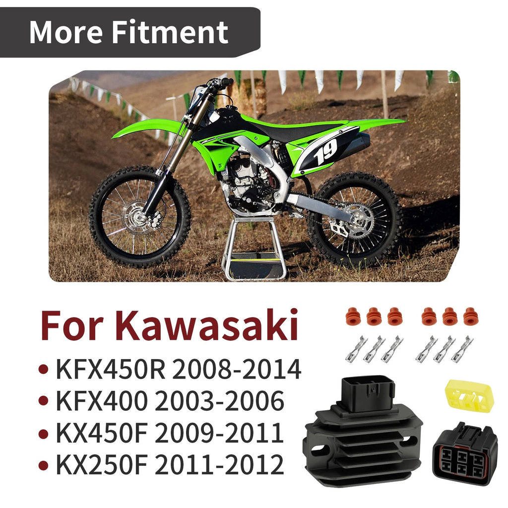 Voltage Regulator 21066-0042 21066-S004 for Kawasaki KFX400 (2003–2006)