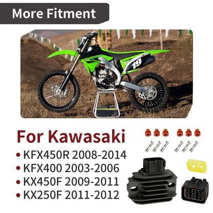 Voltage Regulator 21066-0042 21066-S004 for Kawasaki KFX400 (2003–2006)
