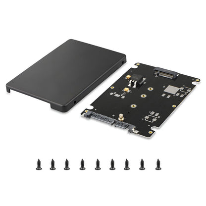 M.2 NGFF SSD 2.5" SATA Adapter for Windows/iOS/Linux (Plug & Play)