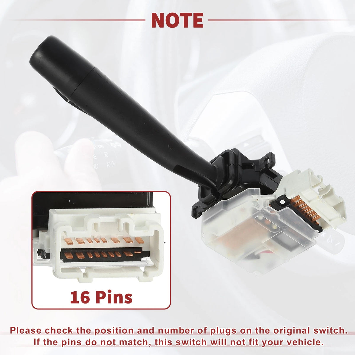 Turn Signal Switch for Toyota Corolla (1998–2000) No. 8414002020