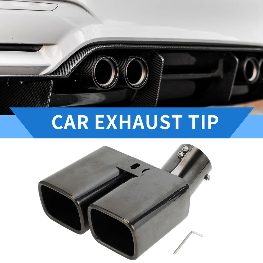 2.4 Inch Dual Exhaust Tip for Toyota Alphard Vellfire (2008–2019)