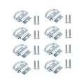 8pcs Hidden Mount D Ring Anchor for Cargo Protection (Universal)