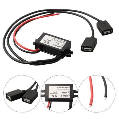 5V DC 3A Car Charger Adapter for Automotive