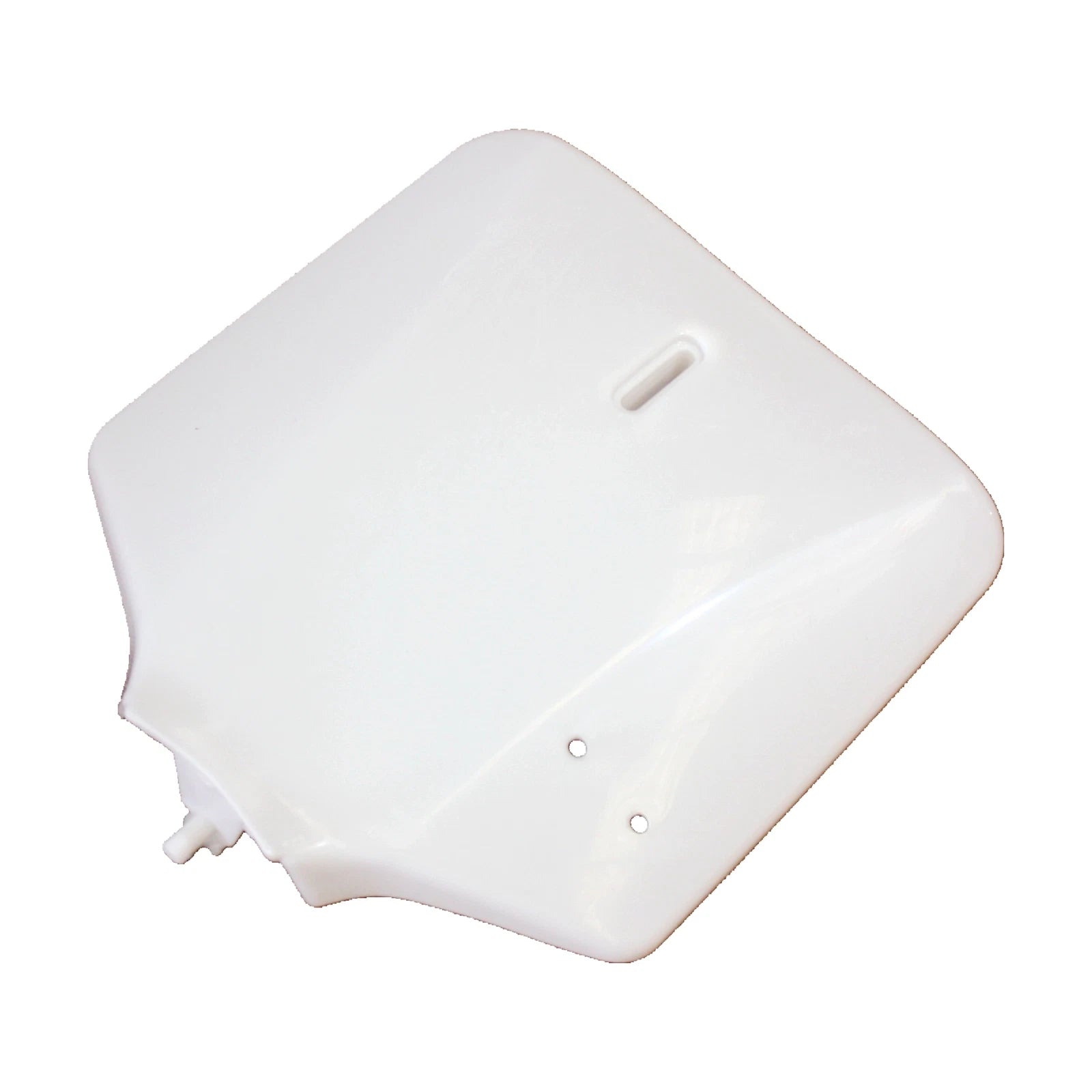 White Front Plastic Number Plate for KLX110 (2002–2023)