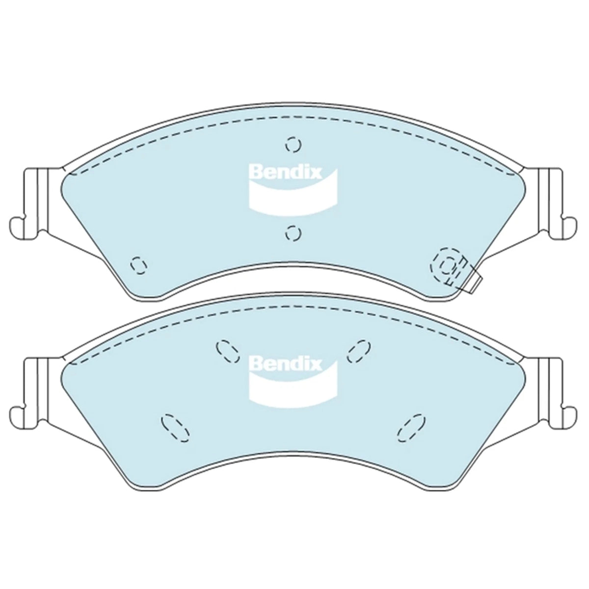 Front Disc Brake Rotors + Bendix HD Pads for Ford Ranger PX (2011–2019) 302mm