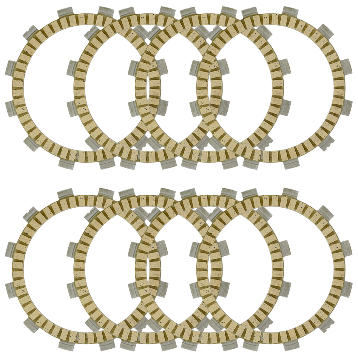 Clutch Friction Plates Replacement for Yamaha XVS1100A V-Star 1100 Classic (2000–2009)