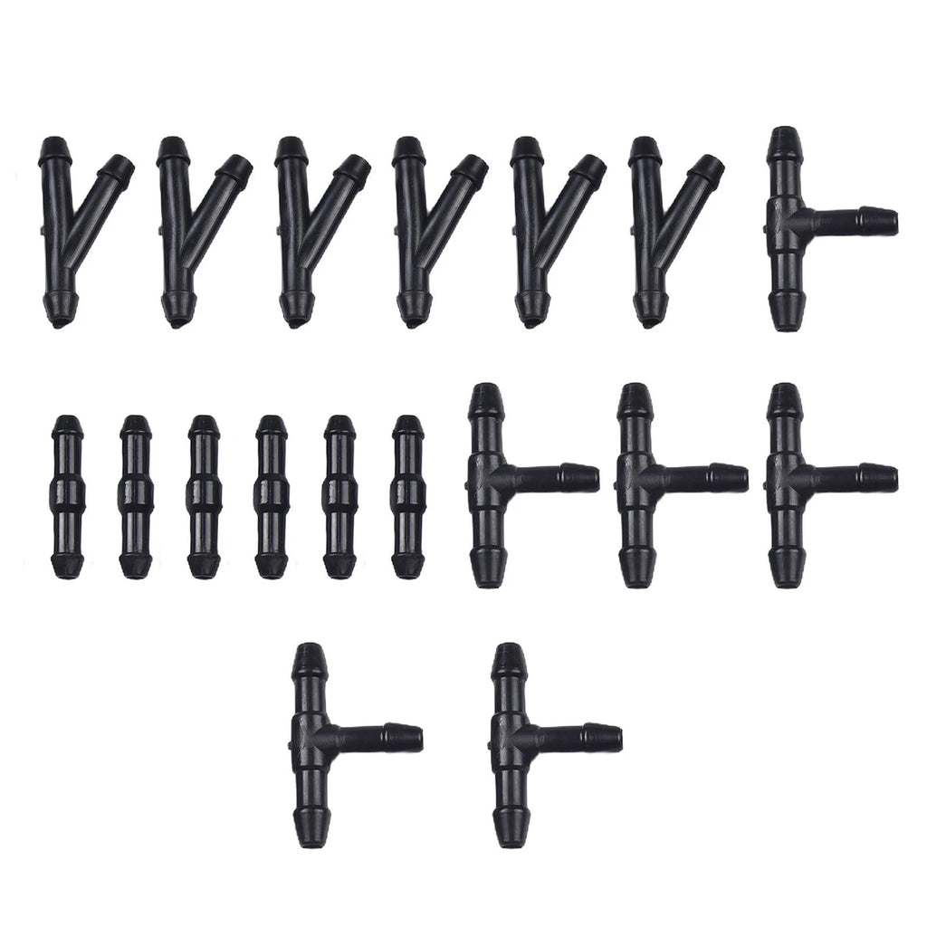 18pcs TYI Type Splitter Fittings for Windshield Washer Tubes