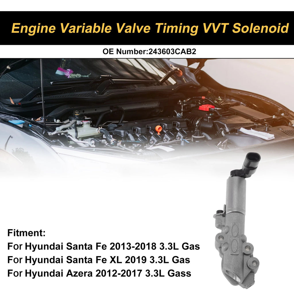 Engine Camshaft Oil Control Valve Replacement for Hyundai Santa Fe (2013–2018)