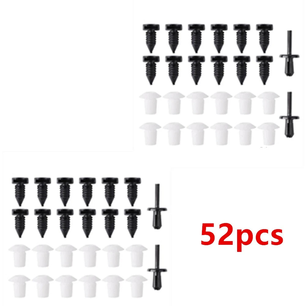 52pcs Door Panel Grommets & Clips Kit for Land Rover Defender