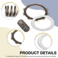 Clutch Friction Steel Plates Kit for Honda Shadow Spirit 750 VT750C2F (2007–2014)