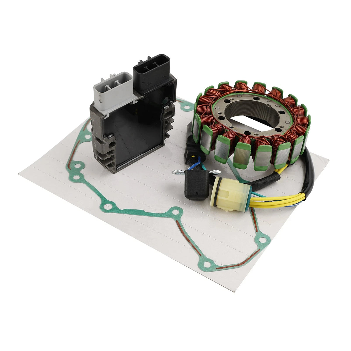 Generator Stator Regulator & Gasket for Honda TRX680FA TRX680FGA (2006–2014)