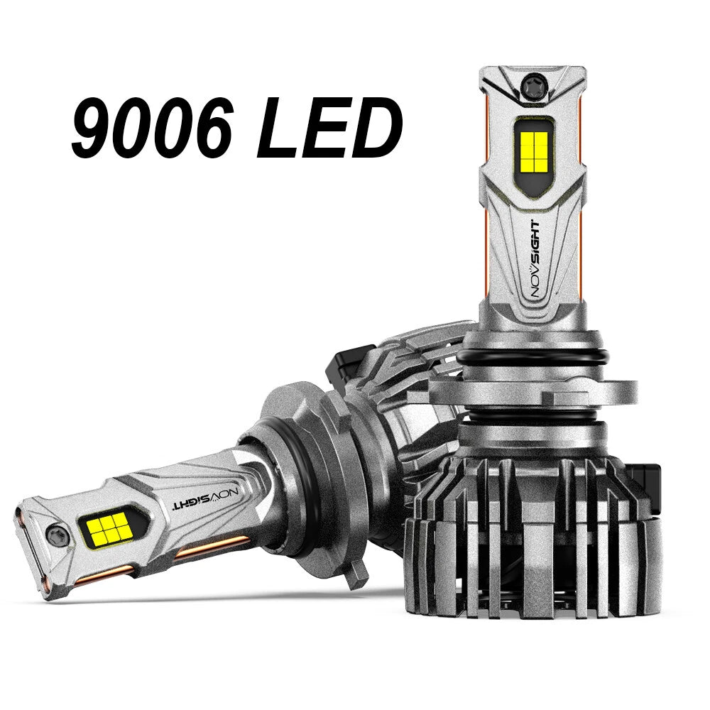 2X HB4/9006 LED Headlight Bulbs Kit for H/L Beam (Cool White 6500K)