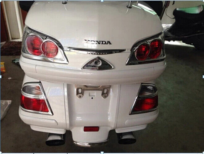 Chrome Saddlebag Light Accents for Honda Goldwing GL1800 (2001–2011) T9