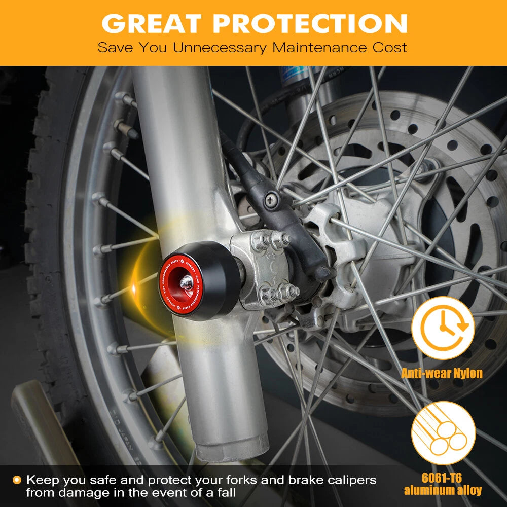 Front Axle Slider Protector for Honda XR650L (1993–2025)