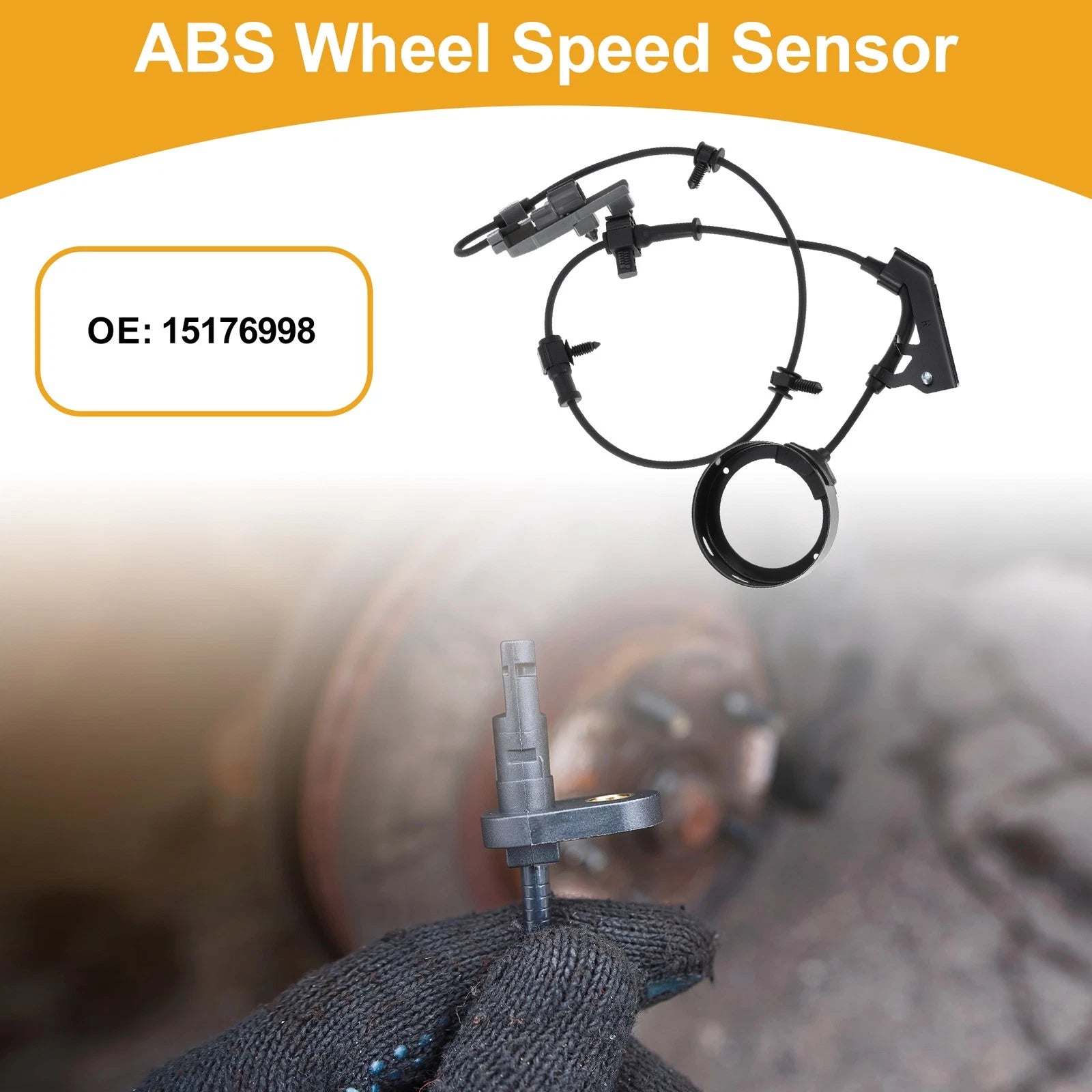 ABS Wheel Speed Sensor Replacement Front for Chevrolet Colorado (2004–2008)