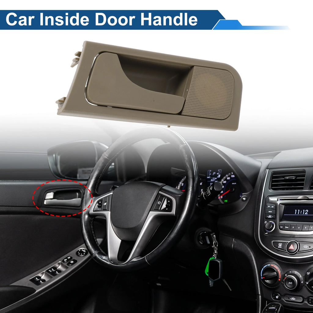 Front Passenger Side Interior Door Handle for Buick Excelle (2003–2008) Beige