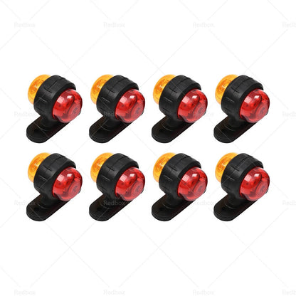 LED Clearance Lights Side Marker Lamp for Trailer Truck Caravan (12V–24V)