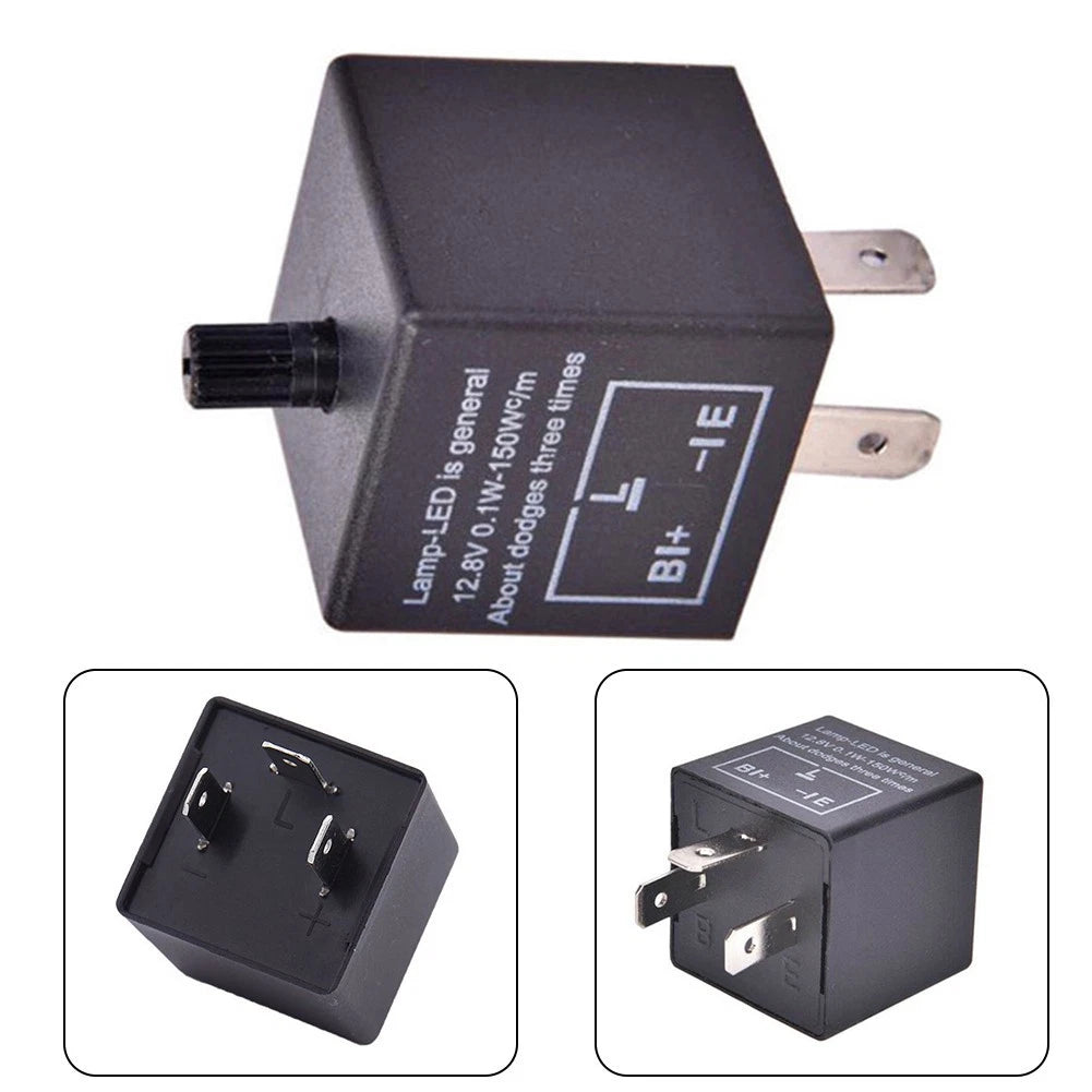 CF13 3Pin Adjustable Flasher Relay for Universal Applications (2010–2023)