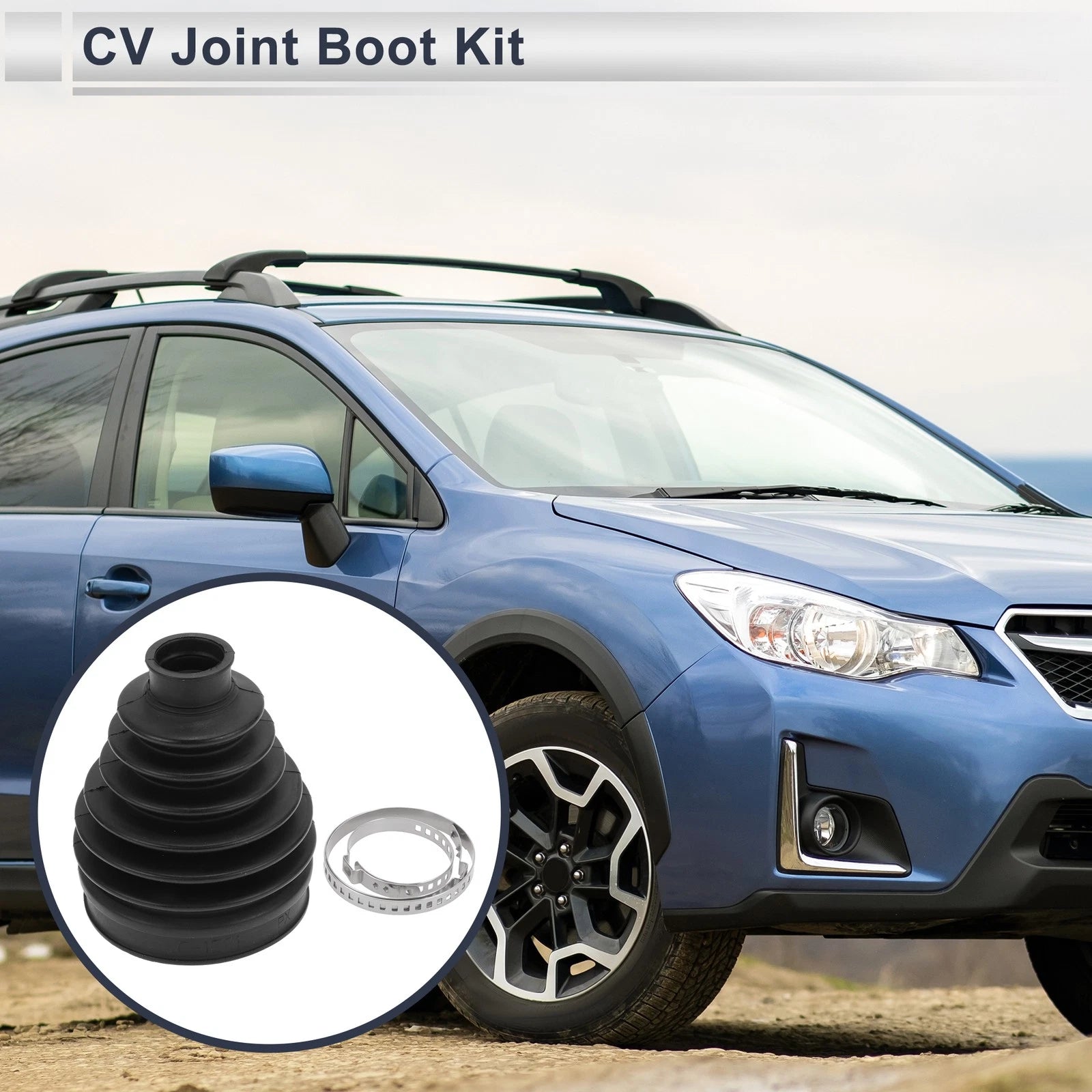 Outer CV Joint Boot Kit with Clamps for Subaru Crosstrek (2017–2017)