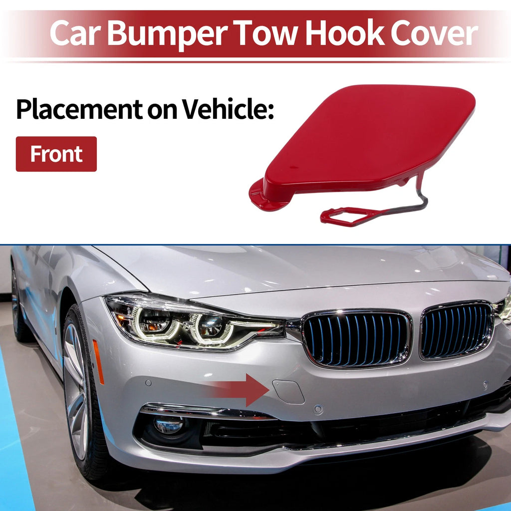 Front Tow Hook Cover Replacement for BMW 320i (2016–2018)