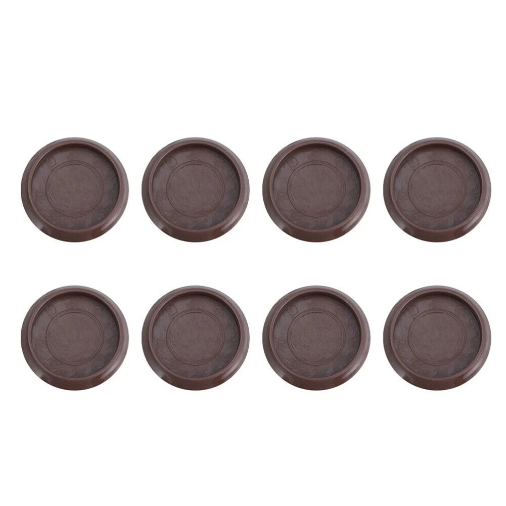 Caster Cups for Any Floor Type (Pack of 8)