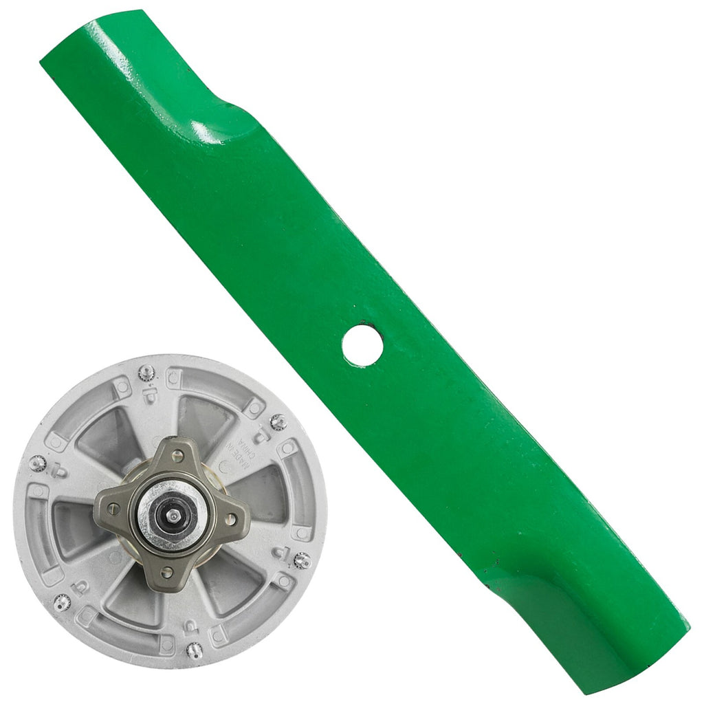 Deck Spindle and Blade Replacement for John Deere Z510A Z710A Z915B (2010–2020)